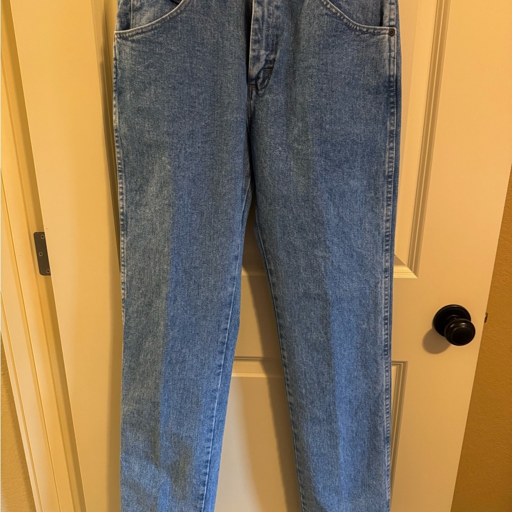 Wrangler Five Star Premium Denim Jeans - Light Blue
